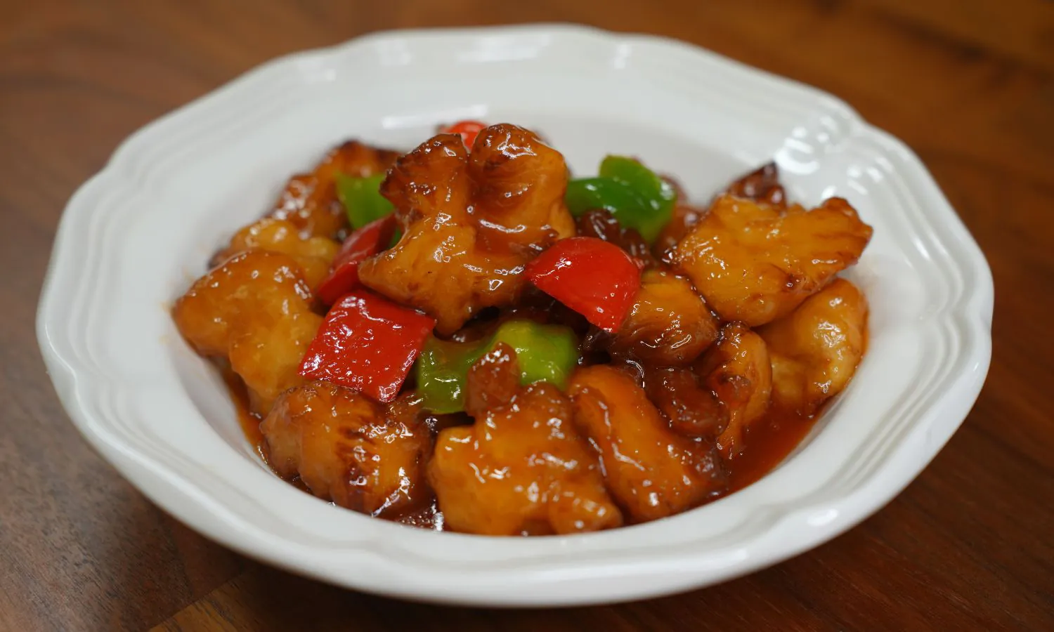 Sweet and Sour Chicken at Hi Spicy, Chinese Restaurant in Garnet Valley